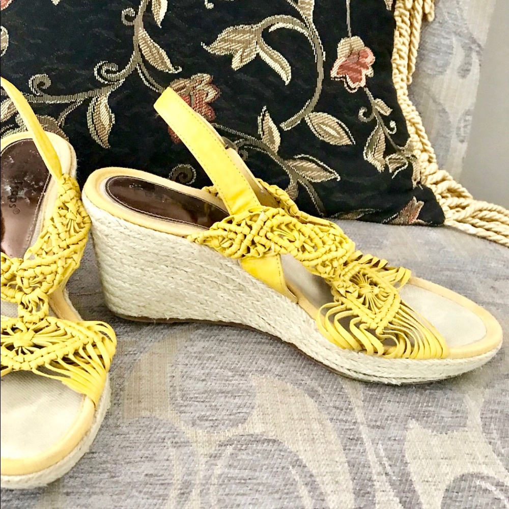 BARE TRAPS leather espadrilles